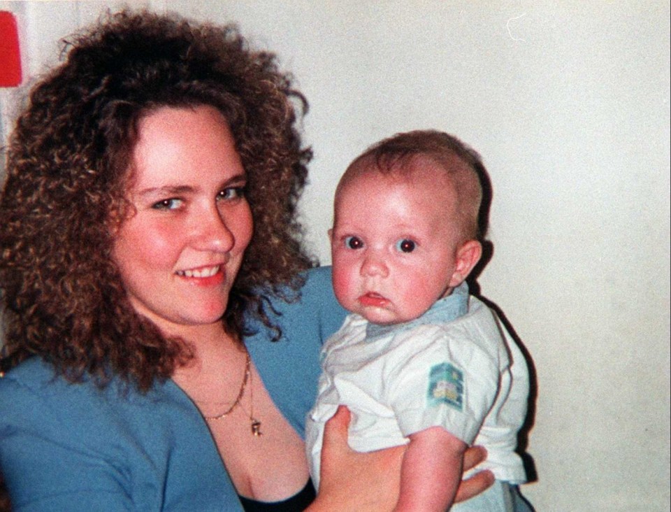 Nicola Payne, pictured here with her son Owen, went missing when he was just seven-months old