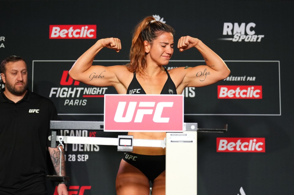 She missed weight by 0.5lbs and it is unknown if the fight will go ahead at a catchweight