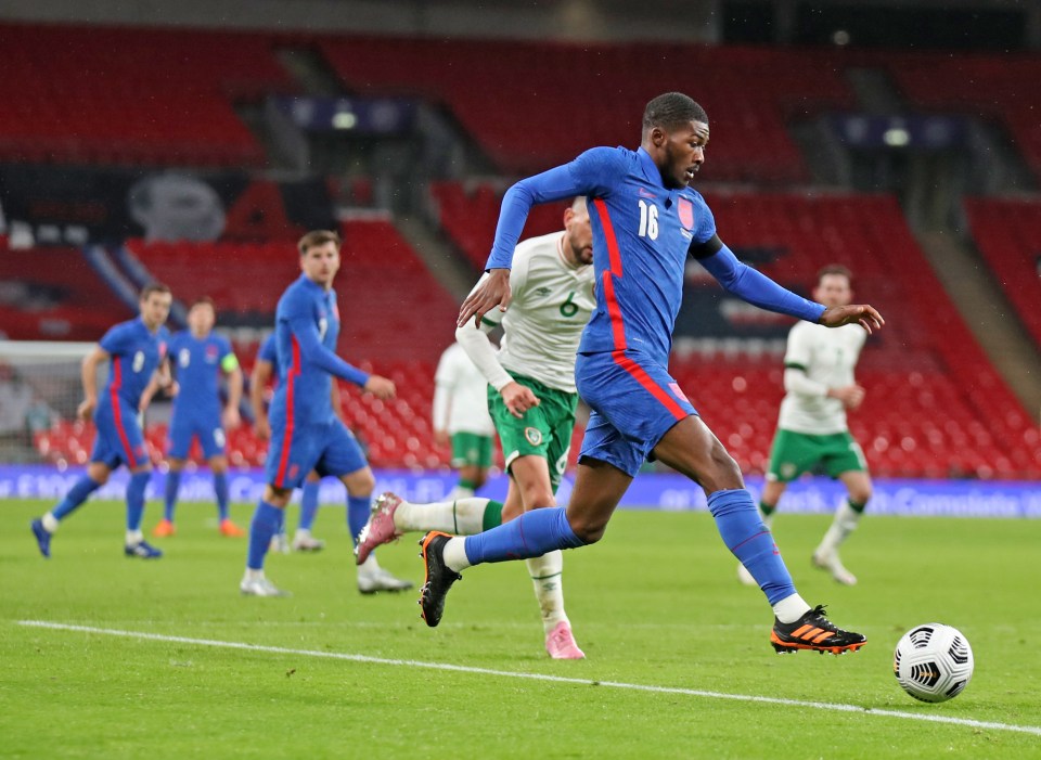 Former Arsenal star Ainsley Maitland-Niles came off the bench