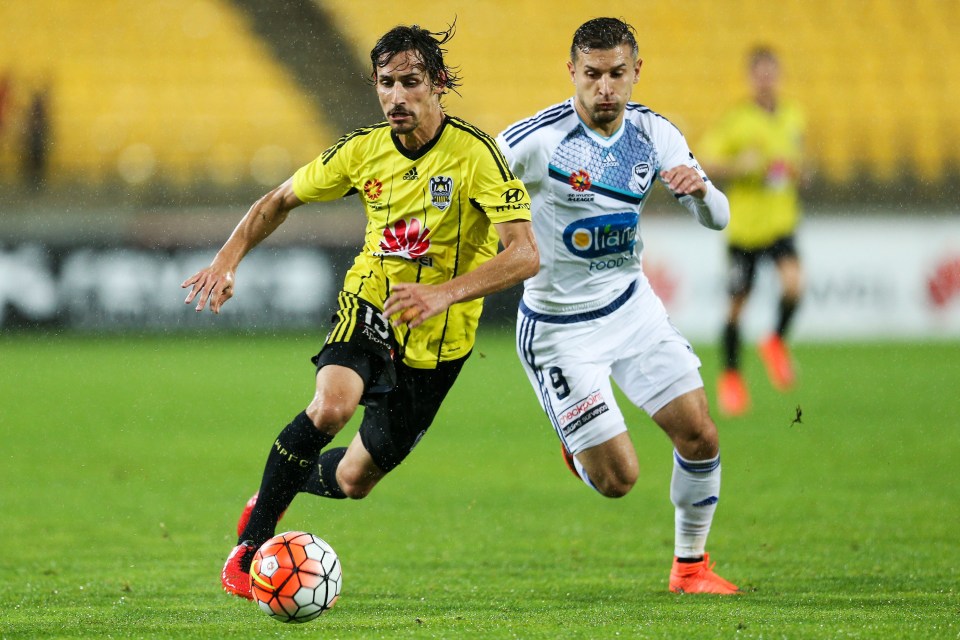 The Spaniard turned professional with Wellington Phoenix aged 29