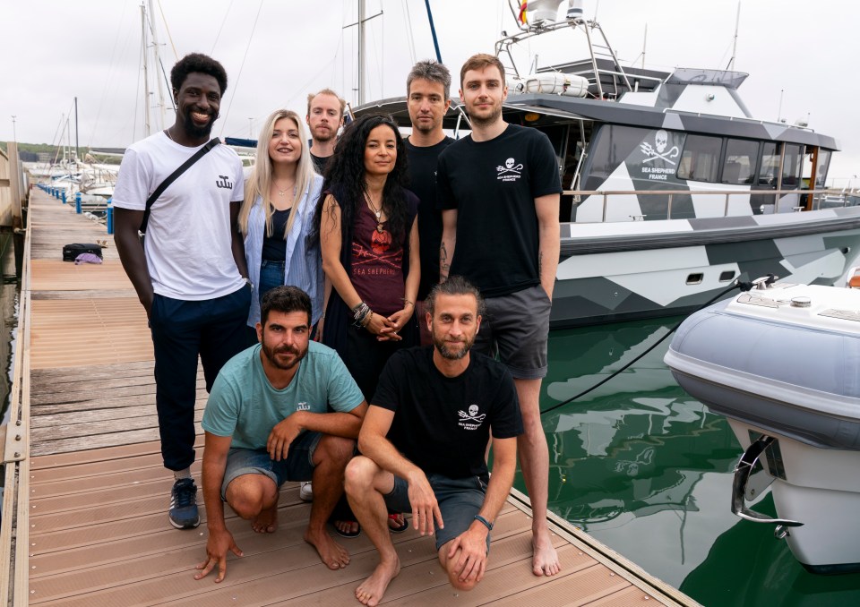 The Sea Shepherd France have been docked in Barbate since April