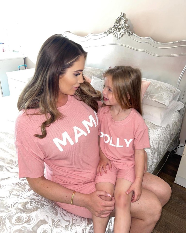 Amy opened up about her daughter Polly's dyslexia diagnosis