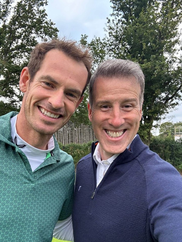 Andy Murray teamed up with Strictly judge Anton DuBeke