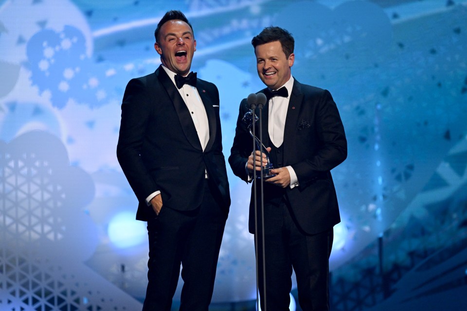 Ant and Dec had their 23rd win at the awards