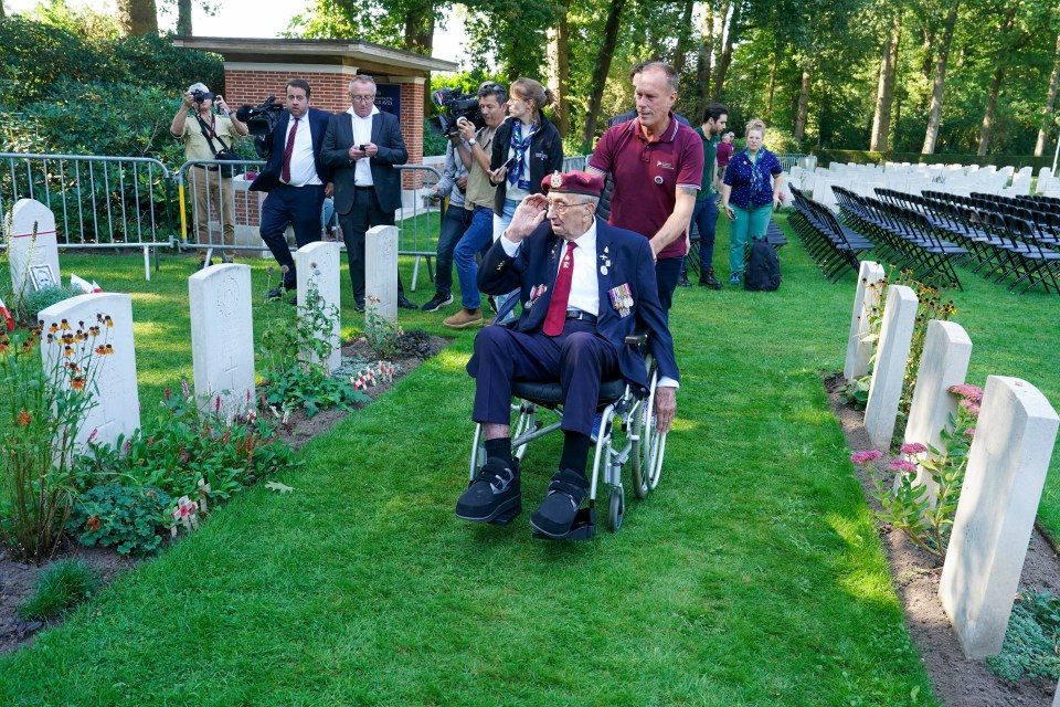 Geoff regards Arnhem as his second home and plans to be laid to rest in the CWGC's Arnhem Oosterbeek War Cemetery