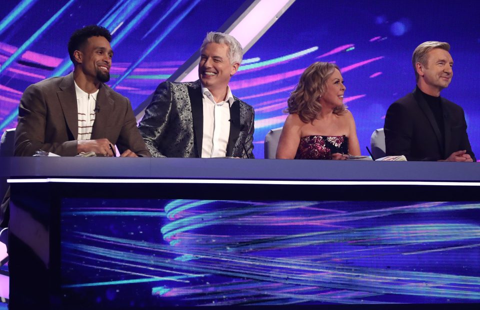  The TV star had a brief stint as a judge on Dancing On Ice