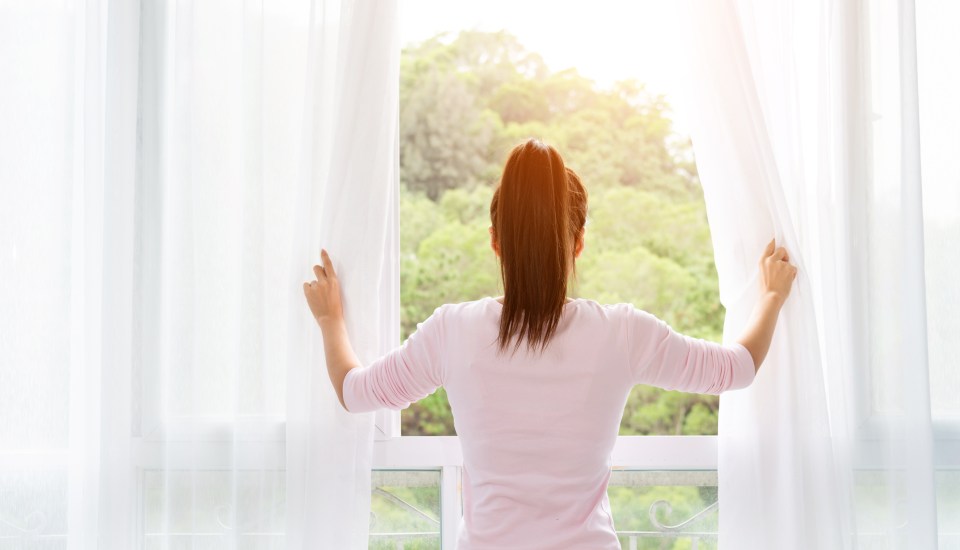 Keep windows open for an hour every day to reduce humidity and keep fresh air flowing through your home