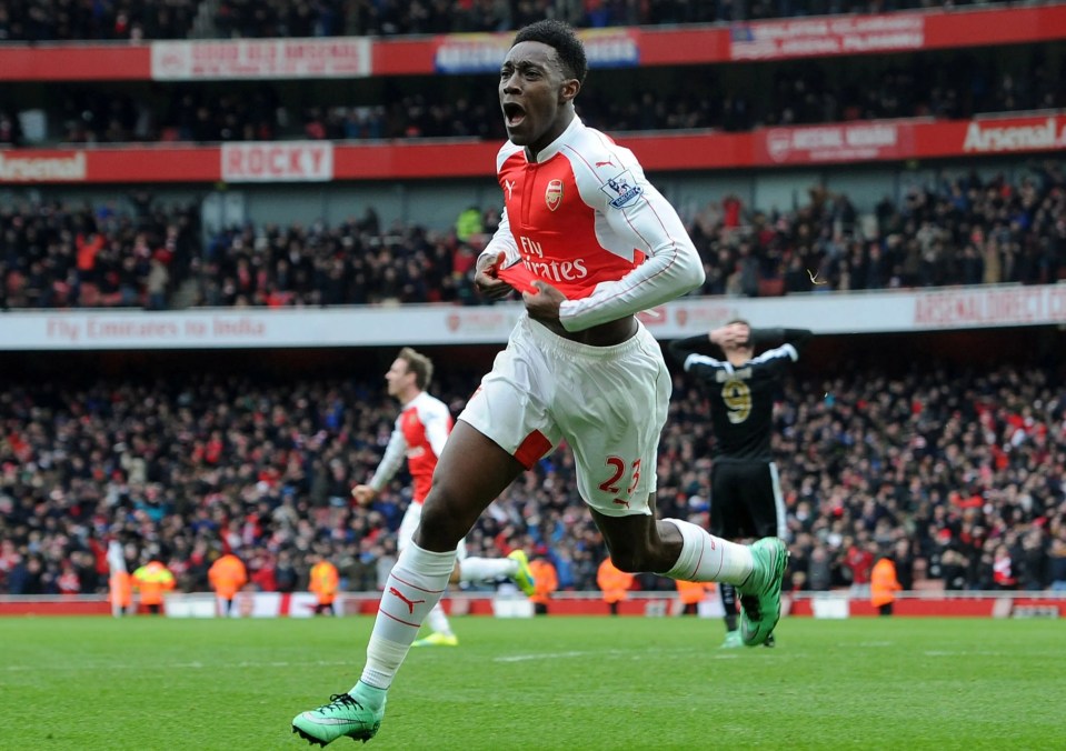 Arsenal beat the Foxes 2-1 with a late Danny Welbeck header