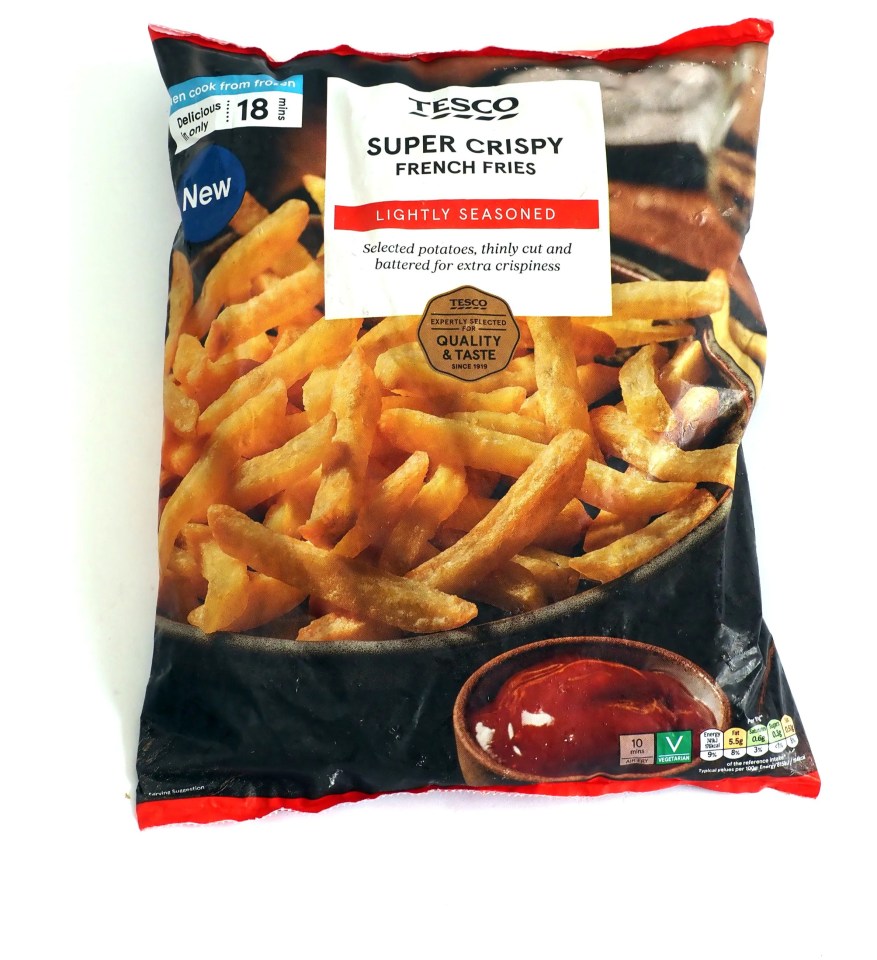 These super crunchy fries are delicious with ketchup