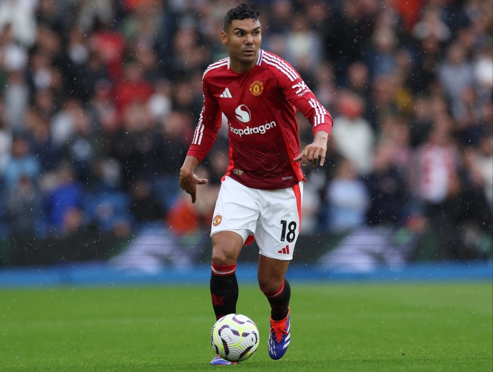 Casemiro has had a horror start to the new season in Manchester United's midfield