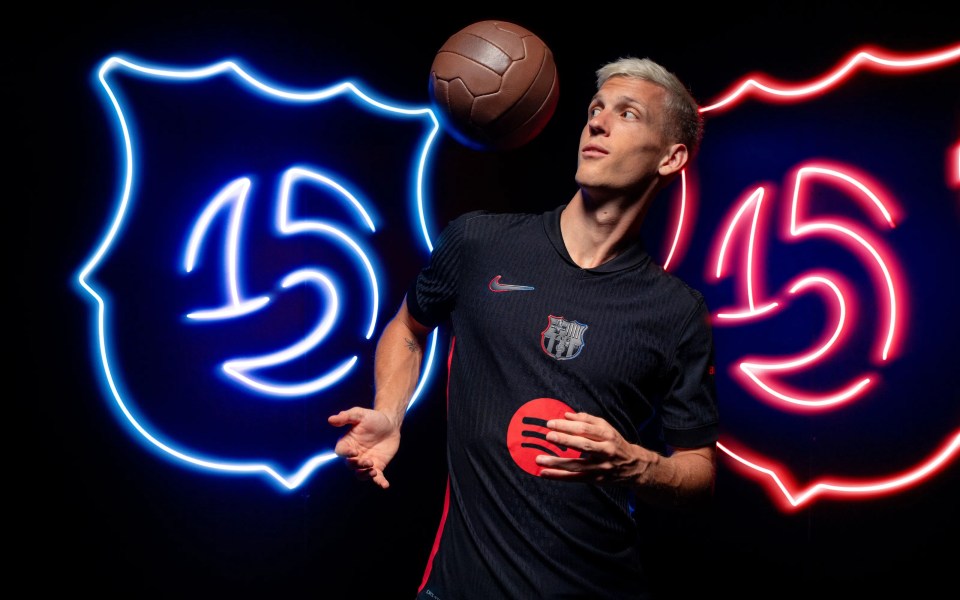 Barcelona have unveiled their away kit for this season