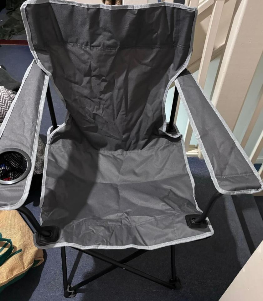 Lidl is currently selling this camping chair for just £1.49 in its middle aisle