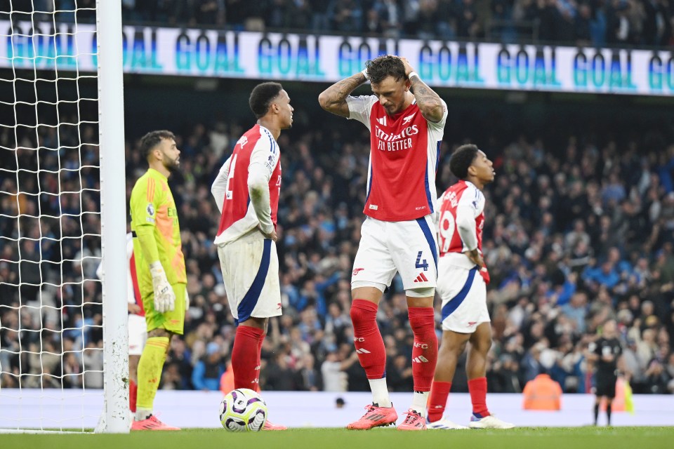 Arsenal were seconds away from three huge points at the Etihad last weekend