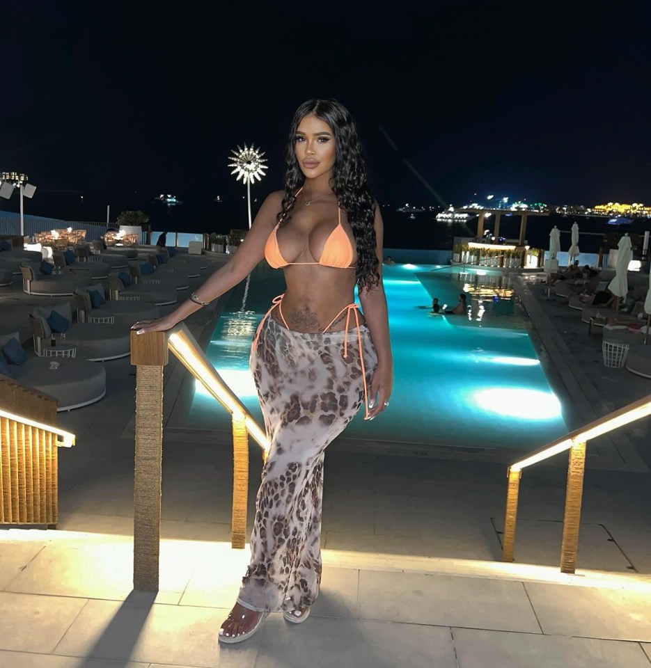 A Big Brother star looked completely unrecognisable from her reality TV stint on holiday in Dubai