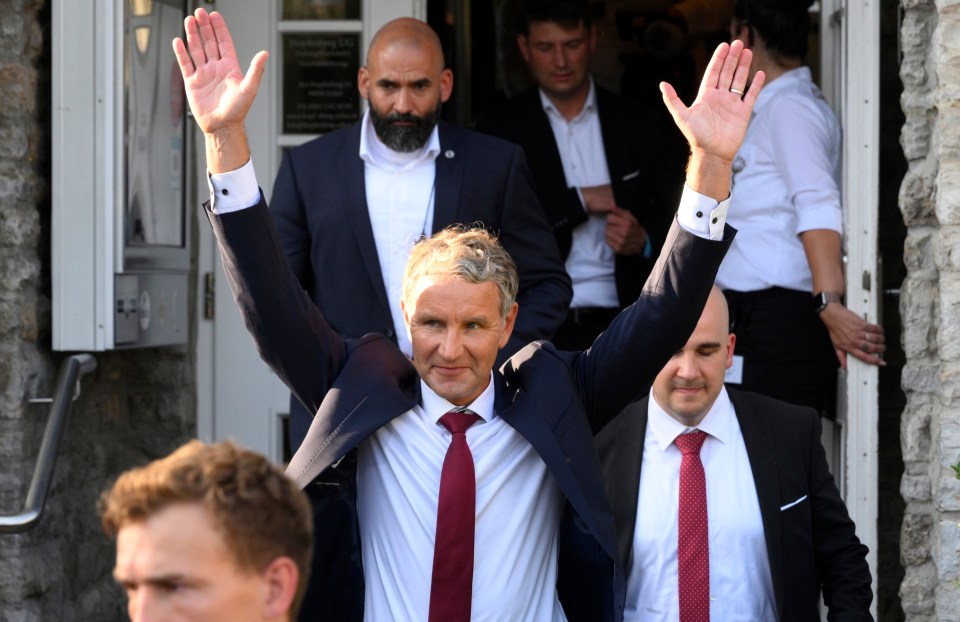 Björn Höcke, the AfD's leader after his party's win