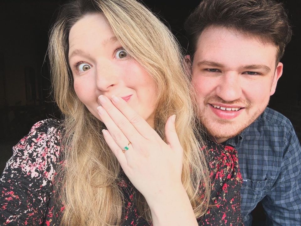 Alex's fiance proposed after she had exploratory surgery