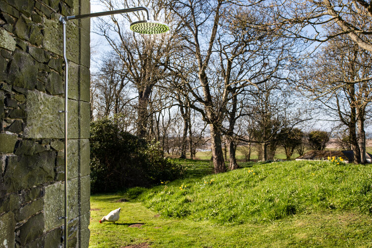 One of the pitches is in a secret walled garden