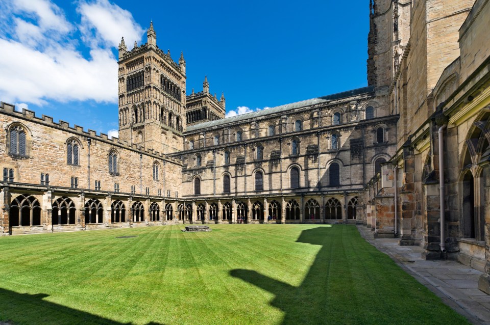 The Cloister Garth (pictured) was used as a filming location in Harry Potter an the Chamber of Secrets