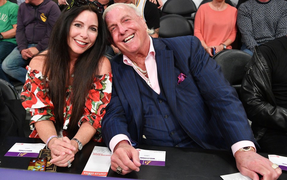 Ric Flair has announced his split from wife Wendy