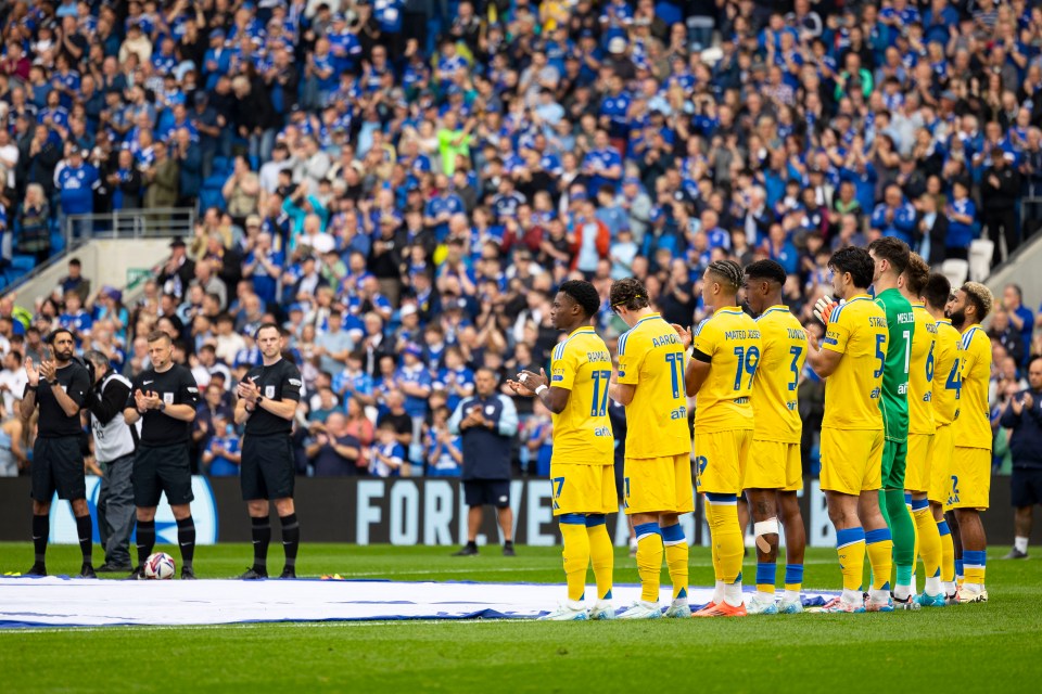 Leeds also honoured their former player