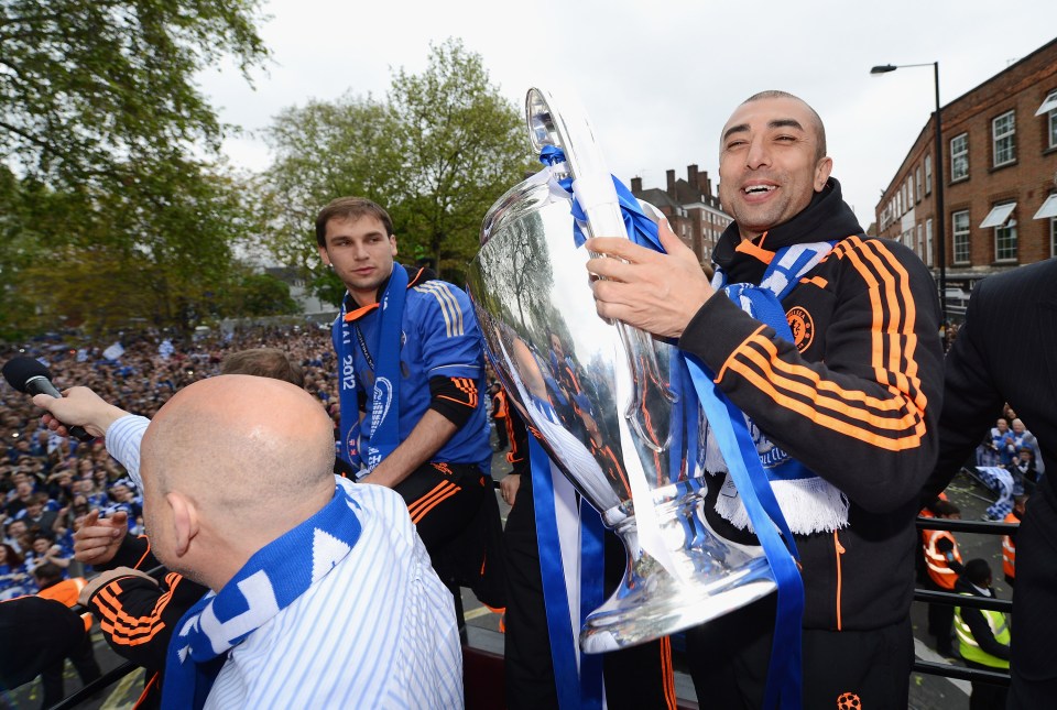 Roberto Di Matteo won the Champions League at Chelsea but was gone months later