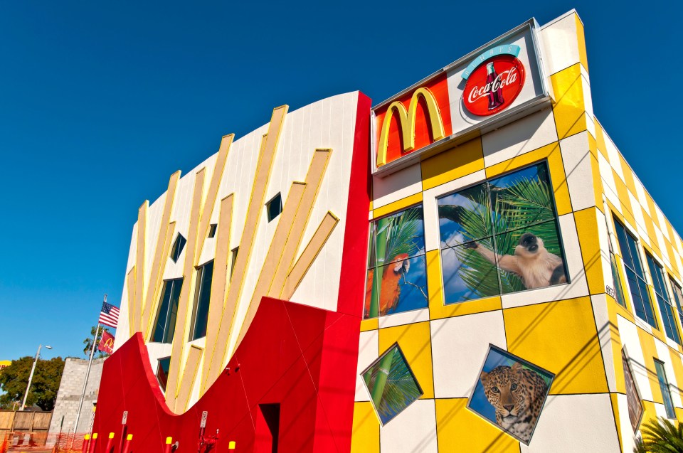 Cal headed to the  world’s Largest Entertainment McDonald's in Orlando