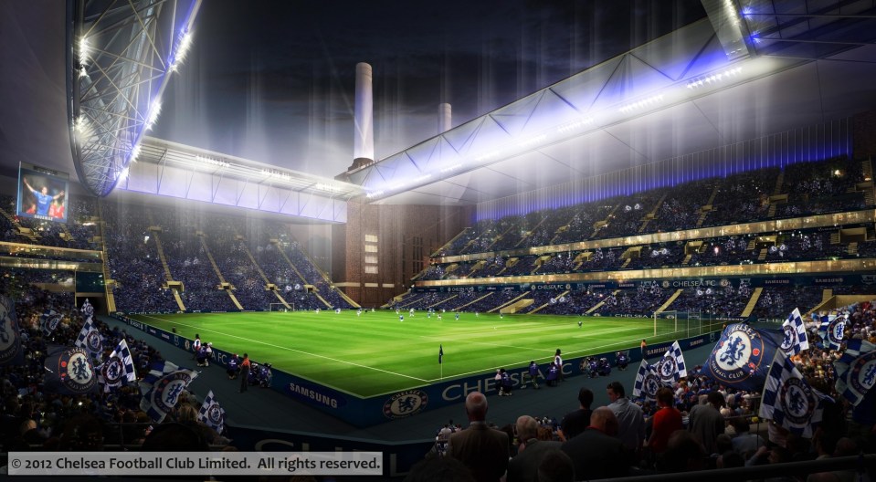 Their plans would have made a spectacular stadium, keeping the historic chimneys in place