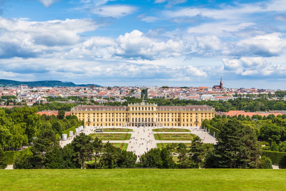 The zoo is nestled within the grounds of the famous Schonbrunn Palace