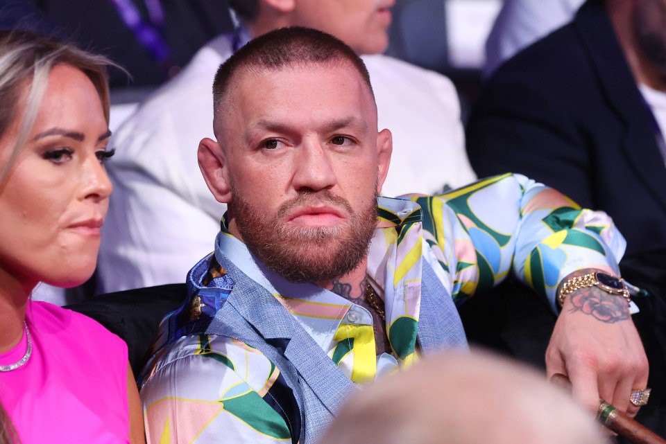 UFC icon Conor McGregor also turned up