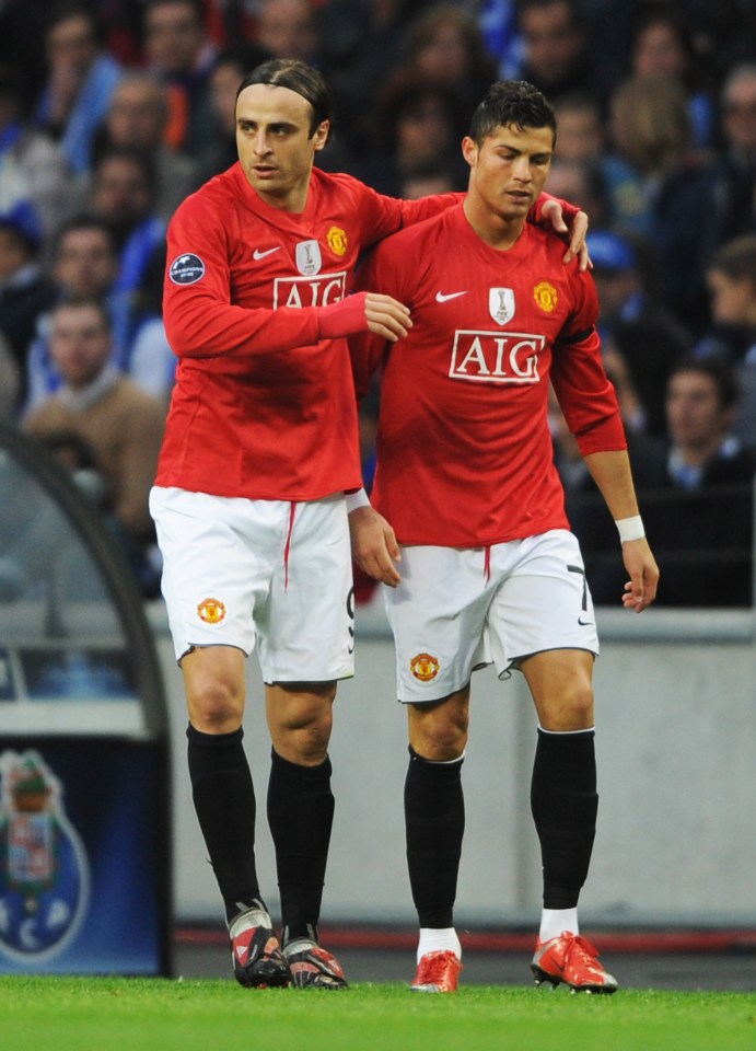 Berbatov was amazed by Ronaldo's dedication in training at Man Utd