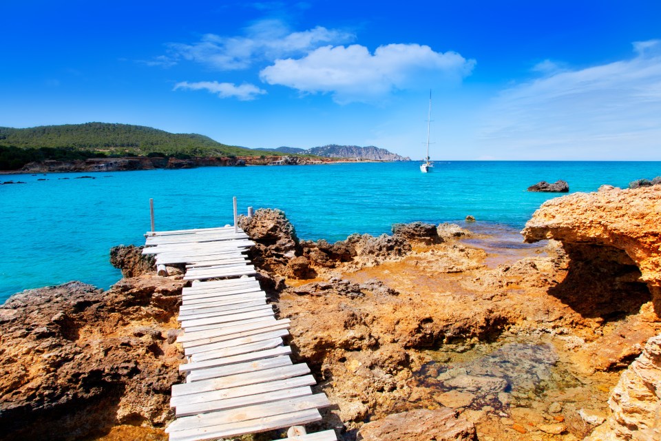 Ibiza is popular with holidaymakers