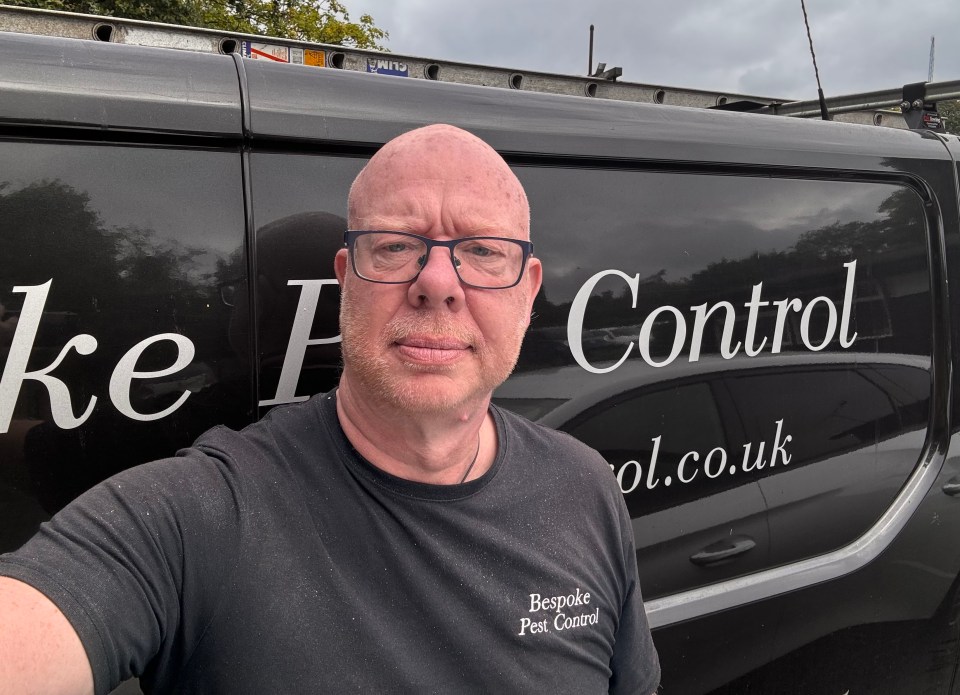 Pest control expert Steve Wales gets multiple call-outs a day