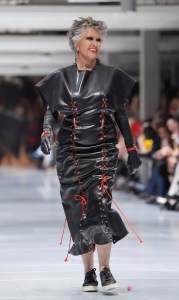  Prue took to the catwalk during London Fashion Week 2024