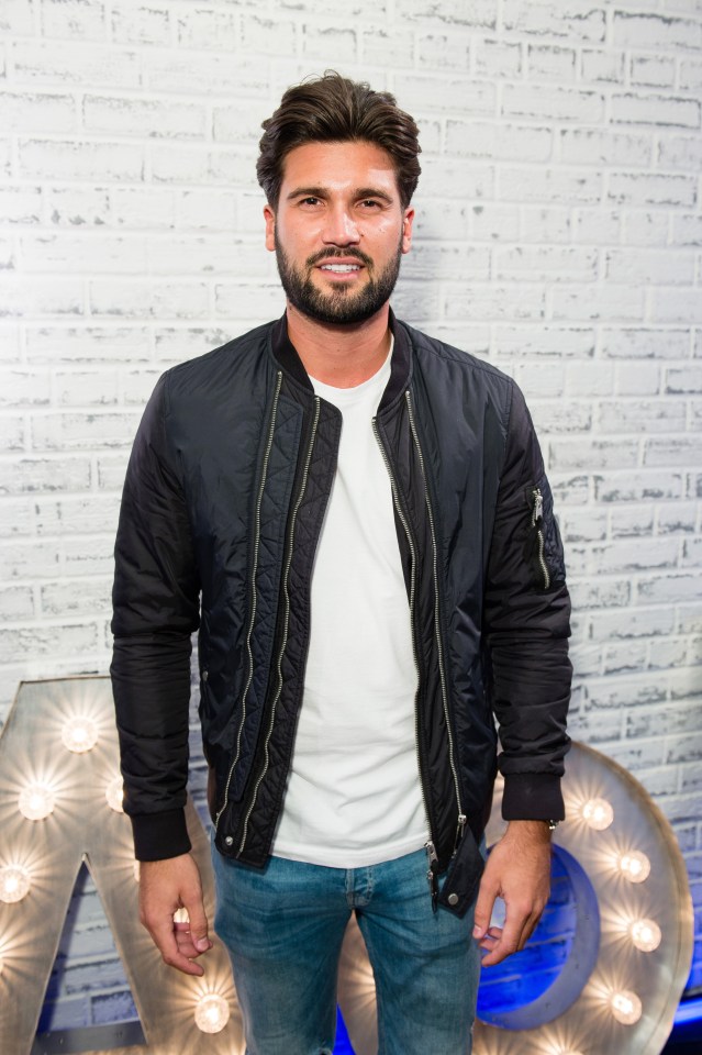 Towie's Dan Edgar was announced alongside Chelsee and Chris on Heart Radio today