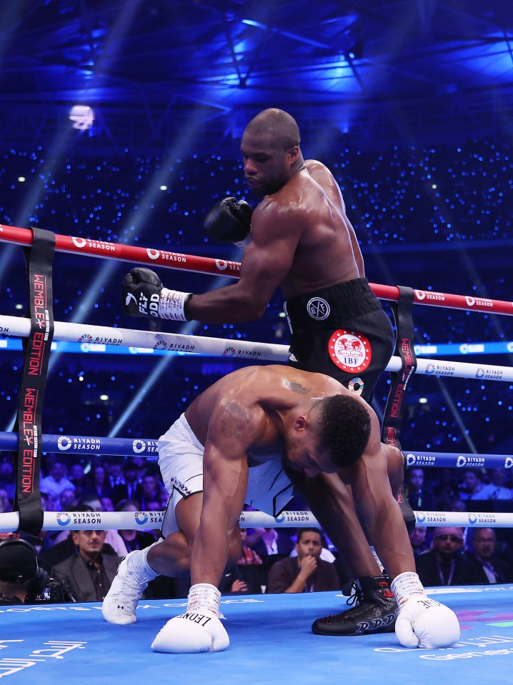 Anthony Joshua's final words before his defeat to Daniel Dubois have been revealed