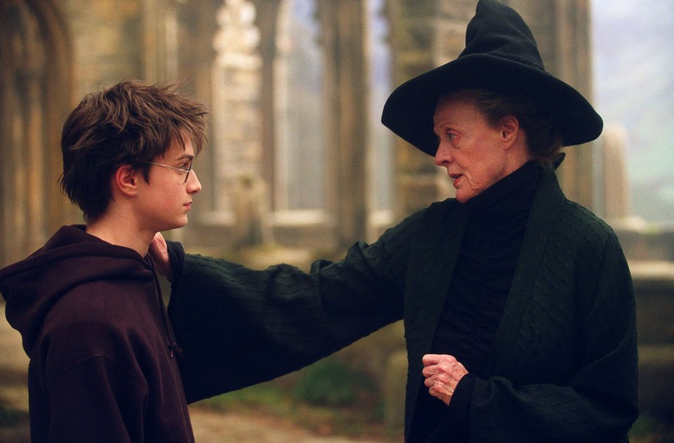 Smith portrayed Professor Minerva McGonagall alongside Radcliffe who played the titular character in the Harry Potter series