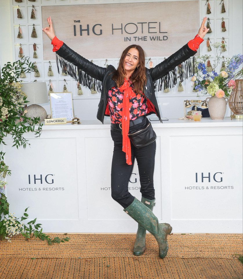 Fashion model Lisa Snowdon has shared her autumn style must-have