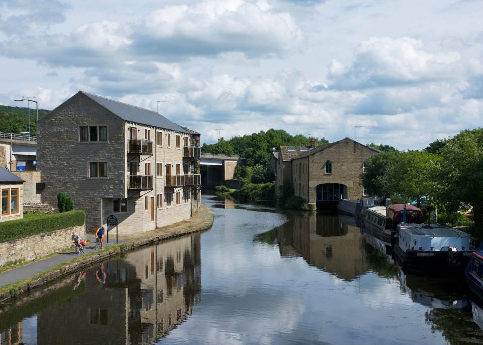 Elland is a pretty market town in West Yorkshire