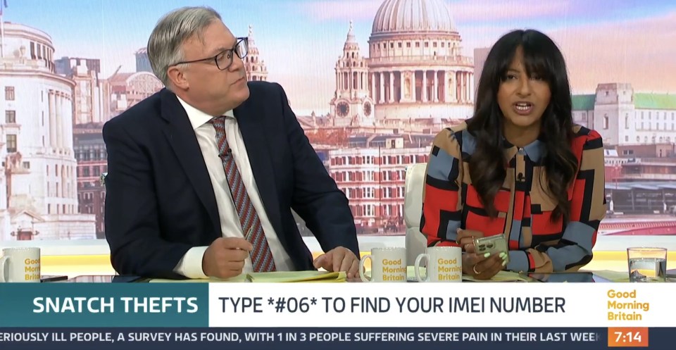 Ranvir hosted alongside Ed Balls