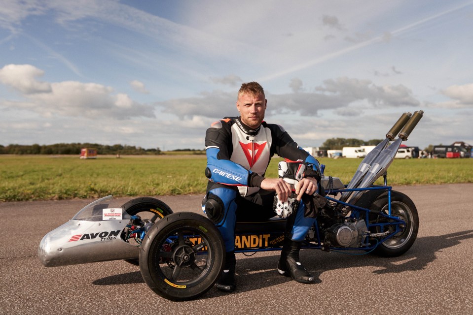 Flintoff suffered a horror car crash while filming for Top Gear in 2022