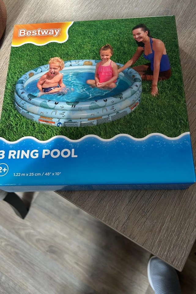 Aldi is currently selling this paddling pool for just 29p