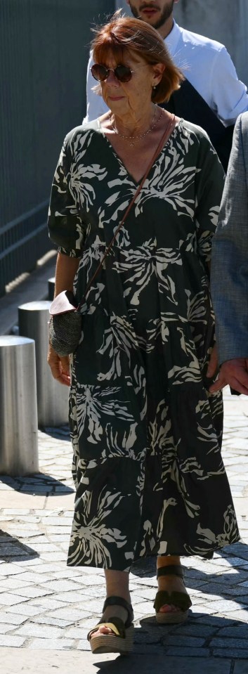 Gisele arrives at the courthouse during the trial of her husband