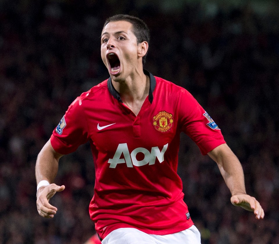 Chicharito was a fans' favourite at Man Utd - scoring 59 goals for the club