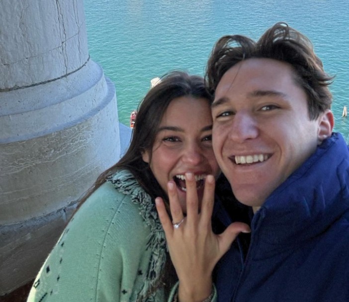 Lucia is married to Liverpool new boy Federico Chiesa