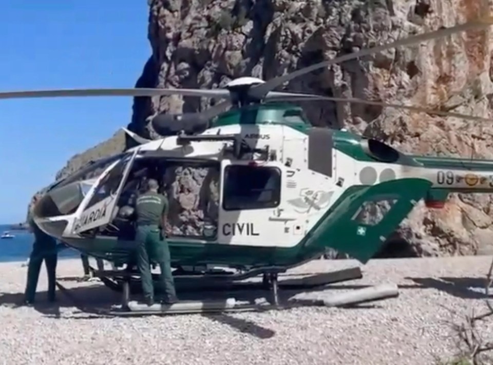 A helicopter was credited with finding the man's body in a deep lagoon