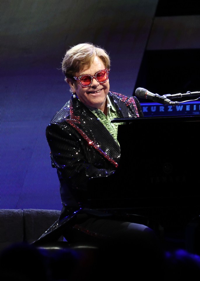 Elton John has completed work on his new album despite a battle with challenging health conditions