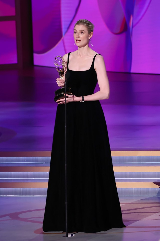 Elizabeth Debicki won her first Emmy for Best Drama Actress