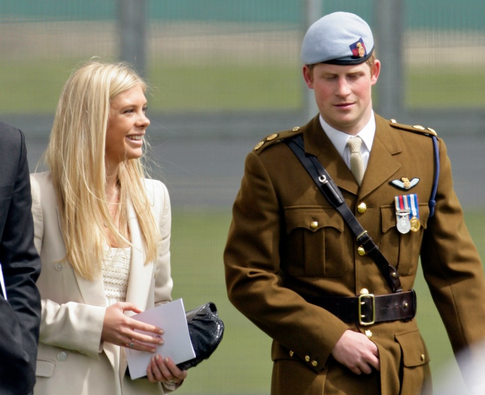 Chelsy Davy and Prince Harry attend Harry’s Army Air Corps pilots course graduation ceremony in 2010