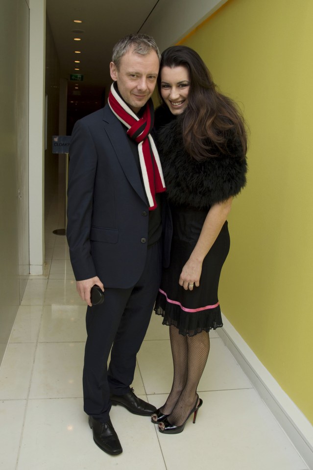 John Simm with his wife Kate Magowan