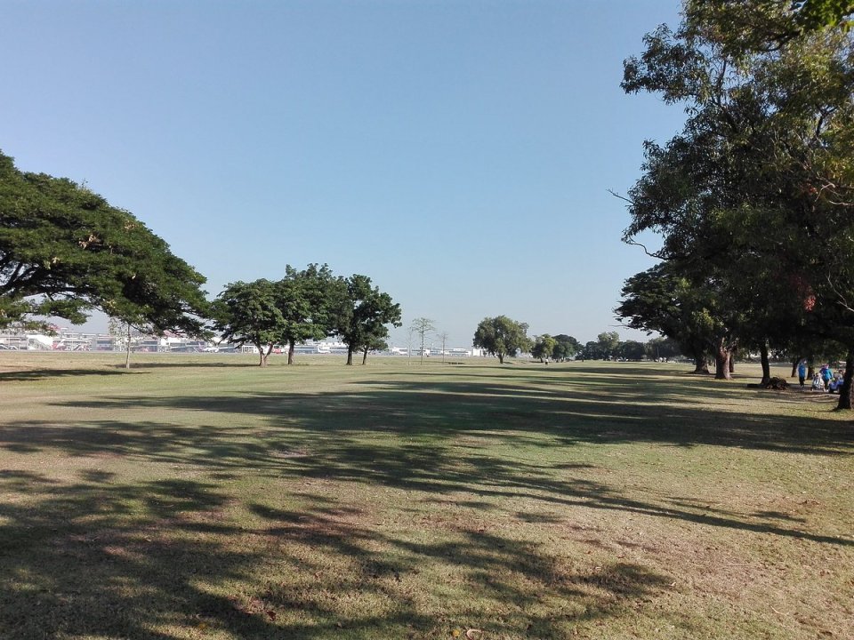 The golf course at Don Mueang is unlike any other in the world